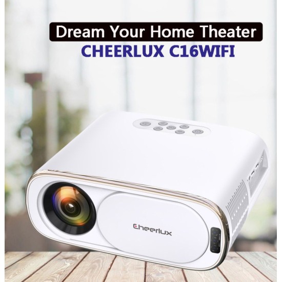 Cheerlux C Android Smart Projector Lumen Auto Focus Full Hd